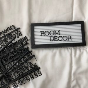 Cute letter board sign 😊